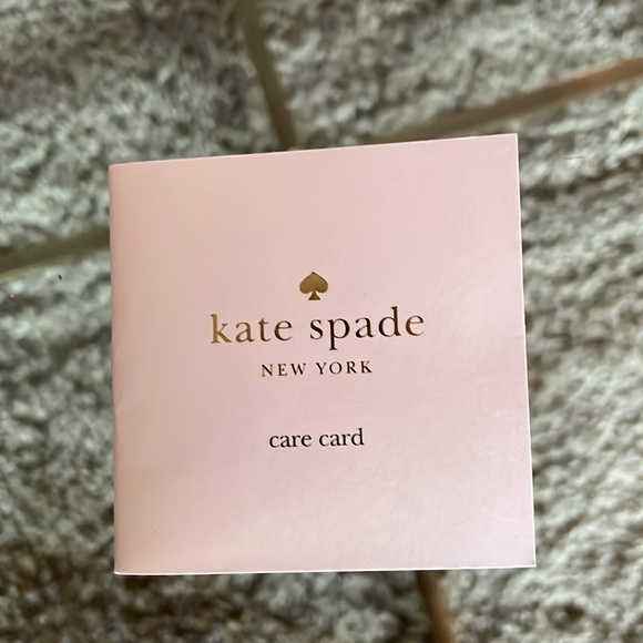 Kate Spade Leather Handbag in Olive w/ Gold Accents - Picture 6 of 7